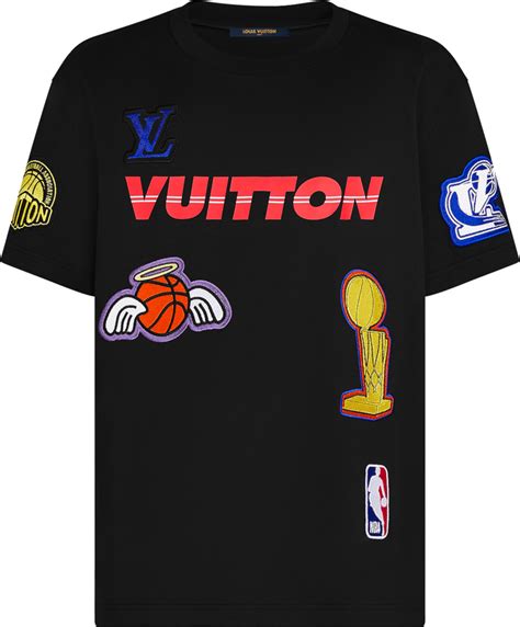 louis vuitton nba multi logo t shirt|louis vuitton t shirt camouflage.